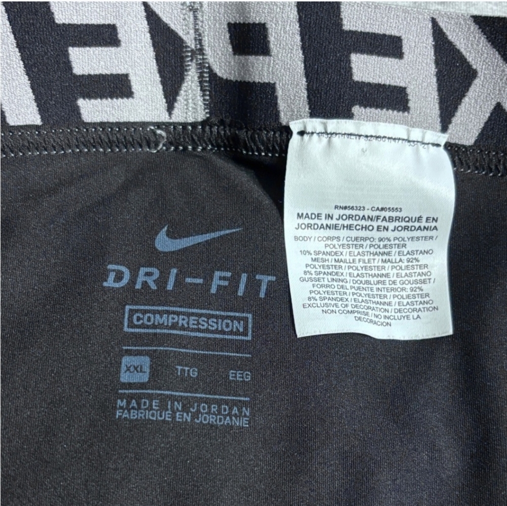 Nike Pro Collection Black Compression Leggings - image 4